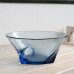 画像3: Sasaki　Glass　佐々木硝子　ガラスボウル　大小セット　ブルー　未使用品
