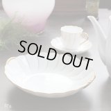 ノリタケ　ダイヤモンドコレクション　オーバルボウル　金彩　ユーズド品（ゆ6218）