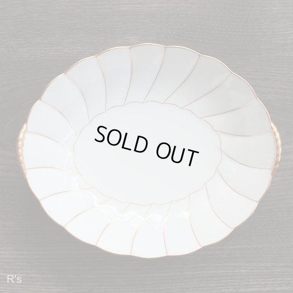 画像2: ノリタケ　ダイヤモンドコレクション　オーバルボウル　金彩　ユーズド品（ゆ6218）