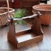 画像1: 煙草盆　ナラ　無垢材　木製ラック　ユーズド品 (1)