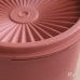 画像3: タッパーウェア　デコレーター　丸型保存容器　1,200ｍｌ　ピンク　ユーズド品 (TP6249) (3)
