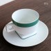 画像3: ノリタケ　ピエールカルダン　ティーカップ＆ソーサー　グリーン　未使用品　箱付き