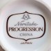 画像6: ノリタケ　PROGRESSION　プログレッション　湯呑み　4客セット　青い花柄　未使用品（ひ6273） (6)