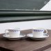 画像2: NARUMI　鳴海製陶　ペア　エスプレッソカップ＆ソーサー　PLUS　CERAM　未使用品 (2)