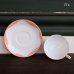 画像7: Sango　三郷陶器　カップ＆ソーサー　ピンクオレンジ　未使用品 (7)