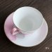 画像4: ノリタケ　カップ＆ソーサー　ピンク＆グレー　未使用品 　アンティーク (4)