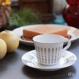 ノリタケ　LANCELOT　カップ＆ソーサー　6536　未使用品  (9A 6304)