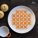 mikasa　ミカサ　PIVOTAL　BEN　SEIBEL　26ｃｍプレート　TANGENTS　5005　オレンジ　未使用品