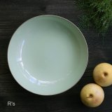 Toyotoki　東洋陶器　25ｃｍ深皿　グリーン　若草色　未使用品