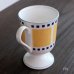画像3: ノリタケ　レトロ　脚付きマグカップ　イエロー　未使用品（3B 6326） (3)