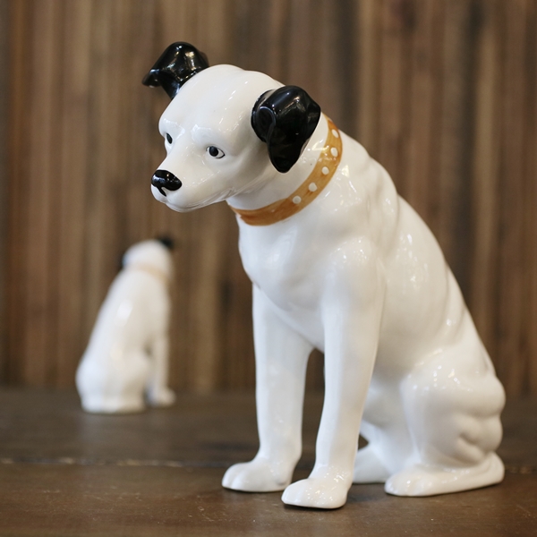 ニッパー君 ビクター犬 陶器 犬の置物 ユーズド品 店1844 リユースショップ R S