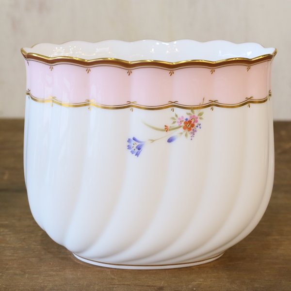 ノリタケ ハンドペイント 特別限定版 花瓶 花器 ダイヤモンド