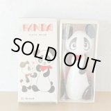 画像: レトロ　洋服用ブラシ　パンダ型　デッドストック品