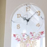 画像: メルヘン時計　花車　置き時計　掛け時計　ユーズド品（ｇ964）