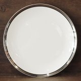 画像: MIKASA　ミカサ　NARUMI　鳴海製陶　SOLITUDE A5-166　大皿　27ｃｍプレート　未使用品（ l 1025）