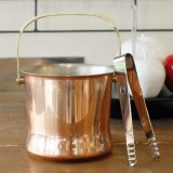 画像: copper100　純銅　アイスペール　トング付　未使用品（に1170）