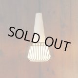 画像: レトロ　ペンダントライト/吊り下げ照明　黒柵コーン　ユーズド品