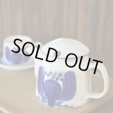 画像: 栄木正敏デザイン　ティー/コーヒーポット　ブルー　未使用品