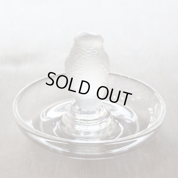 画像4: フランス　ラリック　ガラス　リングトレイ　鳥（タカ）　ユーズド品（ホ2323）