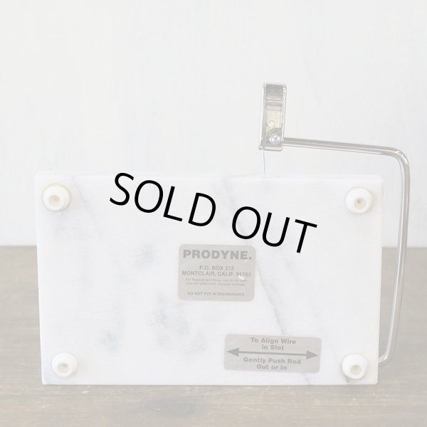 画像5: U.S.A.　PRODYNE　マーブルチーズスライサー　ホワイト　SAY CHEESE!　未使用品　箱付き（わ2444）