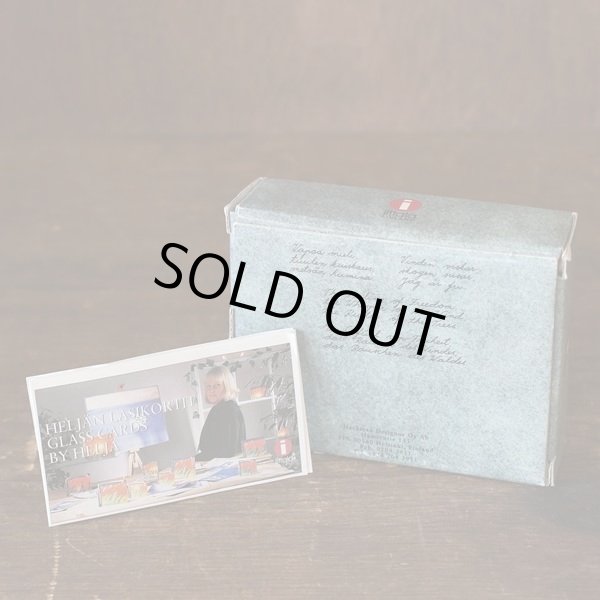 画像6: フィンランド　IITTALA　イッタラ　ヘルヤ・リウッコ＝スンドストロム・デザイン　グラスカード　天使の想い　箱付き　未使用品　説明書付き（箱10　2611）