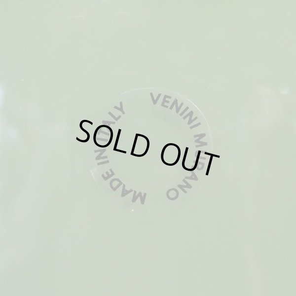 画像3: イタリア　ムラーノ　ガラス　フラワーベース　グリーン　モデルルーム展示品（ホ2626）