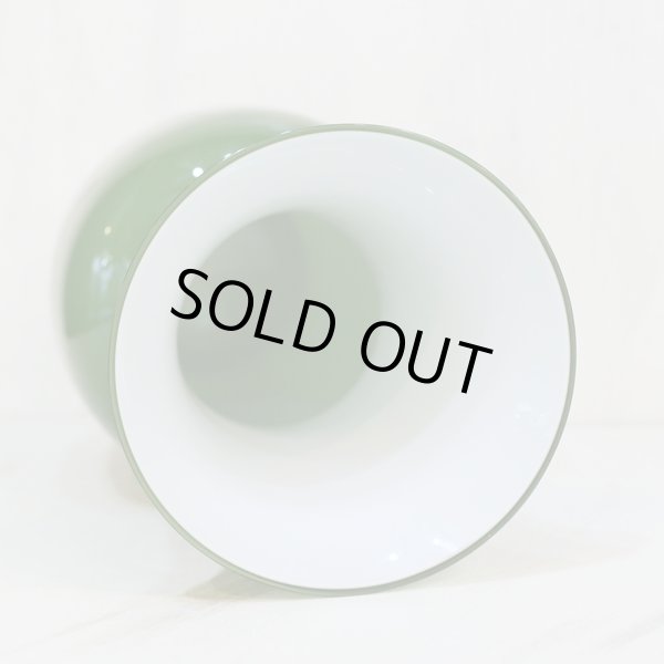 画像4: イタリア　ムラーノ　ガラス　フラワーベース　グリーン　モデルルーム展示品（ホ2626）