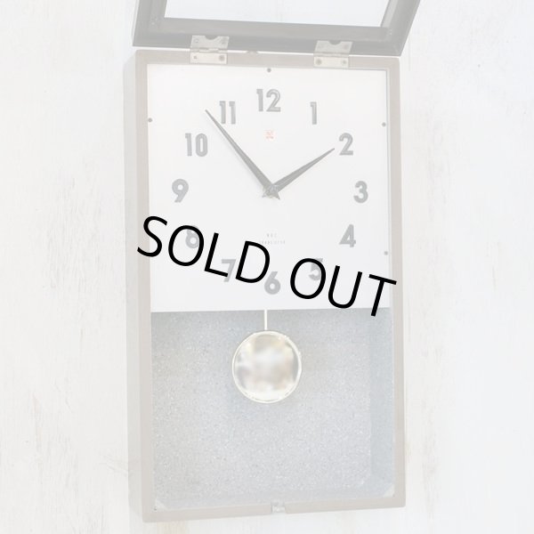 画像5: ナショナル　トランジスター振り子時計　クォーツ改造　石塗装　カスタムメイド（店2723）