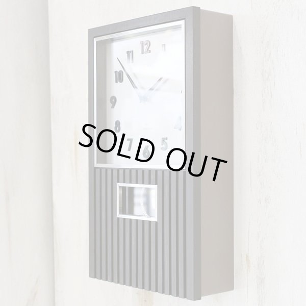 画像2: ナショナル　トランジスター振り子時計　クォーツ改造　石塗装　カスタムメイド（店2723）