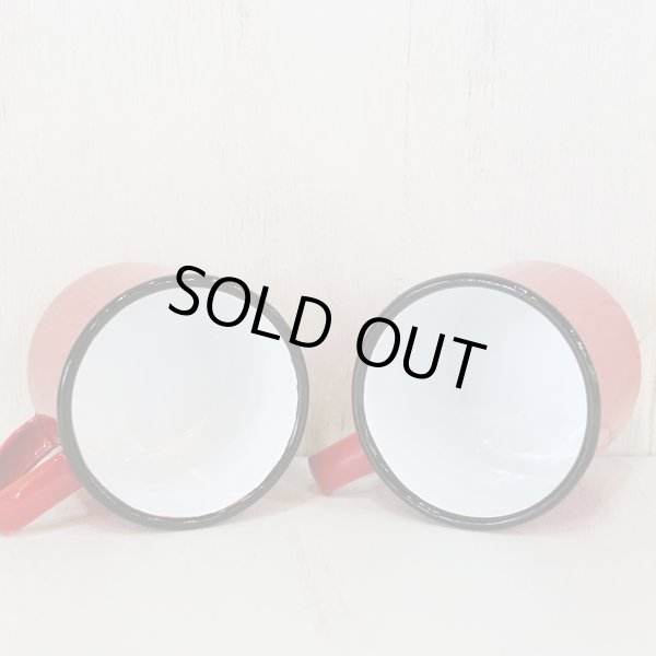 画像11: ｄｗ　デコラウェア　ポット＆カップ＆スプーン　ペアセット　赤　未使用品　箱付き（サ2757）