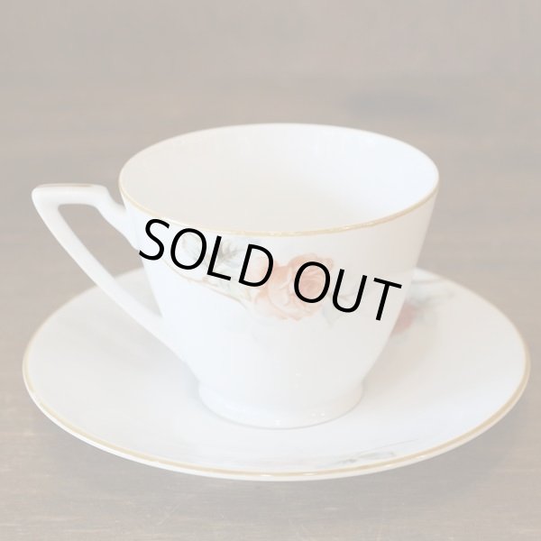 画像3: アンティーク　オールドノリタケ　日本陶器　カップ＆ソーサー　花柄（ほ2770）