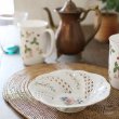 画像1: ルーマニア　SUMI　Porcelain　Manufactory　透かし皿　花柄　ハンドペイント　展示品