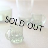 画像: ヴィンテージ　フェデラル　ガラスクリーマー/ミルクポット　グリーン　未使用品