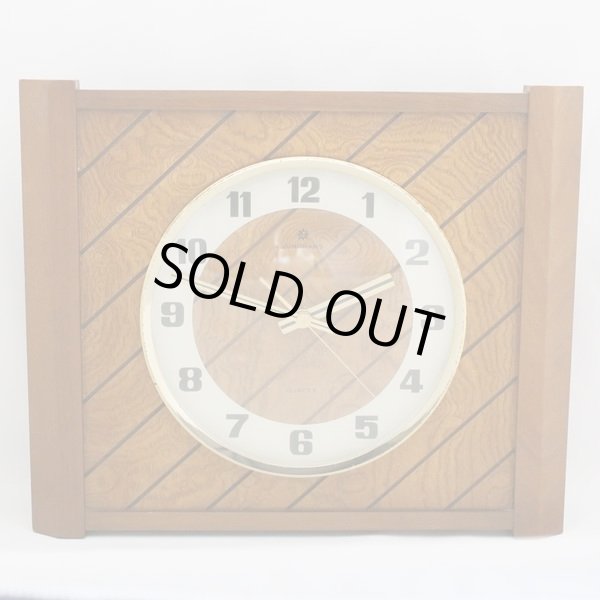 画像2: ドイツ　JUNGHANS　ユンハンス　掛け時計　ウォールクロック　ウッドフェイス　ユーズド品（店2855）