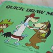 画像1: QUICK DRAW McGRAW　早射ちマック　ランドリーバスケット　グリーン　ユーズド品