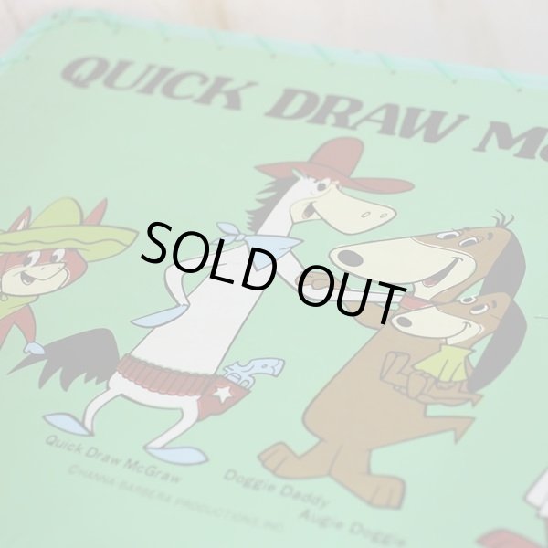 画像1: QUICK DRAW McGRAW　早射ちマック　ランドリーバスケット　グリーン　ユーズド品