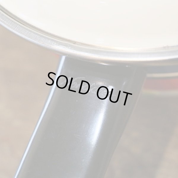 画像8: ノリタケ　レトロ　ホーロー片手鍋16　丸ライン赤×青　未使用品（か3005）