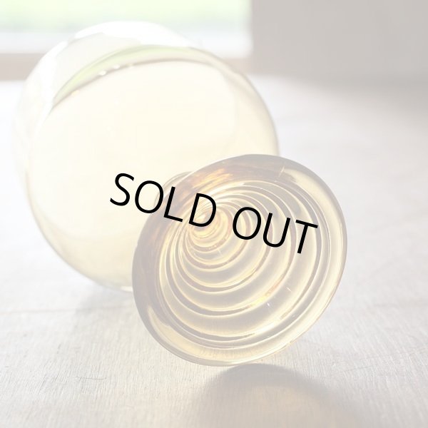 画像5: SOGA GLASS　ソガガラス　チャムシリーズ　ワイングラス/アンバーグラス　NEW STEM　chum　未使用品（O3026）