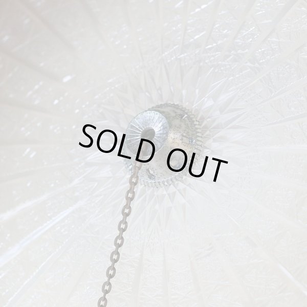 画像9: レトロ　ペンダントライト/吊り下げ照明　オレンジ　ユーズド品