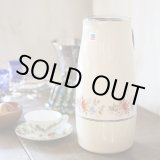画像: EVER WARE　レトロ　卓上ポット　花柄　ユーズド美品