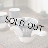 画像: glory　グロリー　レトロ　急須　画番2137　藍色　未使用品