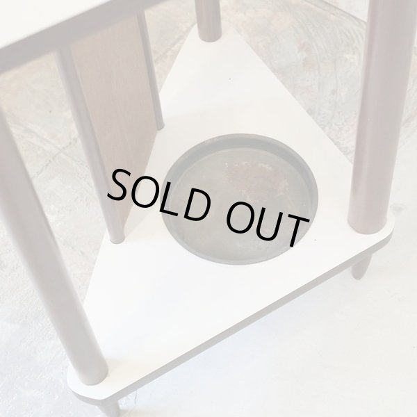 画像7: カリモク　木製　傘立て/アンブレラスタンド　ハンガーラック/コート＆帽子掛け　ユーズド品（店3173）