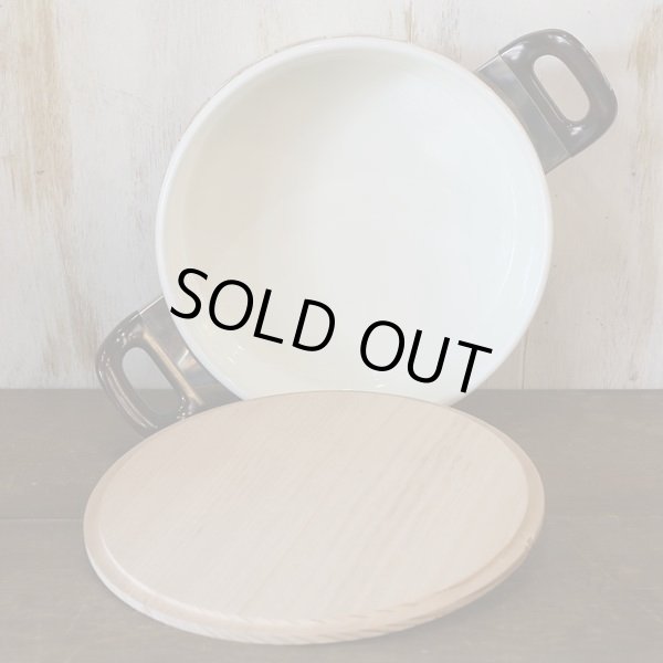 画像4: ヤマヒロ　レトロ　おでん鍋　幾何学模様　未使用品（ n 3203）