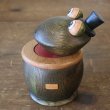 画像3: チェコ テデ社　Janoschik　木製　カエルの貯金箱　ユーズド美品（チ3246）
