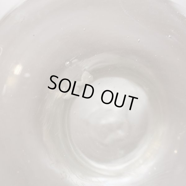 画像7: アンティーク　氷コップ　古いガラス器　乳白色×赤縁（か3410）