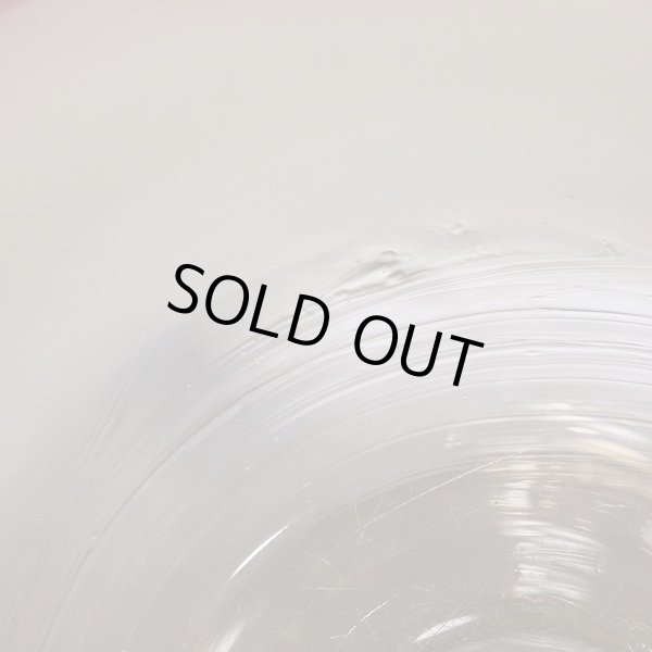 画像6: アンティーク　氷コップ　古いガラス器　乳白色×赤縁（か3410）