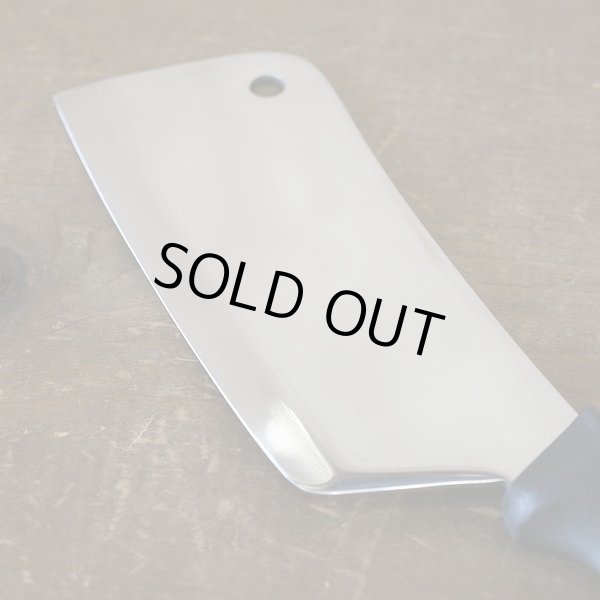 画像4: スミカワ　SS-CUT　ステンレス　Cleaver Knife/肉切り包丁　未使用品（せ3526）