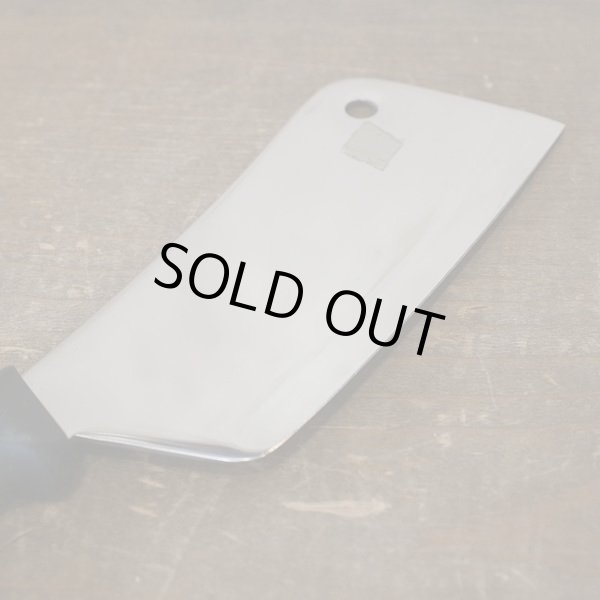 画像3: スミカワ　SS-CUT　ステンレス　Cleaver Knife/肉切り包丁　未使用品（せ3526）