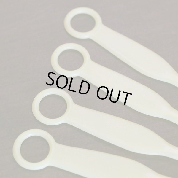 画像4: タッパーウェア　マドラー　イエロー　4本セット　未使用品（S3568）