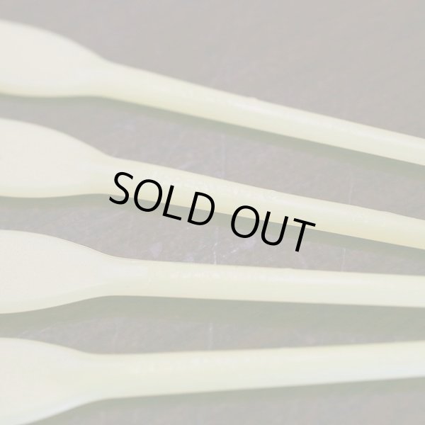 画像5: タッパーウェア　マドラー　イエロー　4本セット　未使用品（S3568）